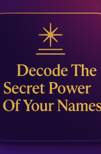 Decode the secret power of your name