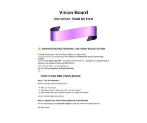 Sara Inner Healing 2-2-300x251 Integrated Life Vision Board System TEMPLATE