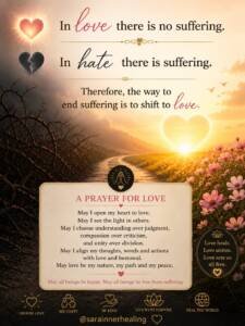 Sara Inner Healing In-Love-There-Is-No-Suffering-225x300 Why Holding Hate Blocks Inner Peace  